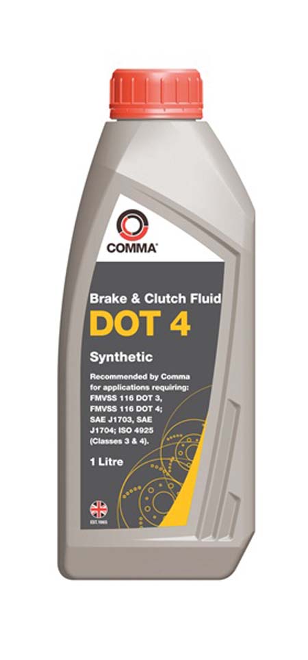 COMMA DOT 4 BRAKE FLUID